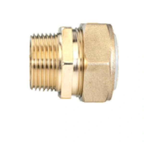 Соединение (муфта) SM 15х1/2"НР  с мет. кольцом STACORT