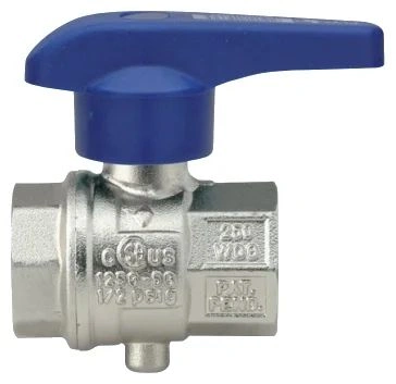 Затвор дисковый ВВ  3/4", запорно-регулирующий EUROFLY (синяя ручка) RB