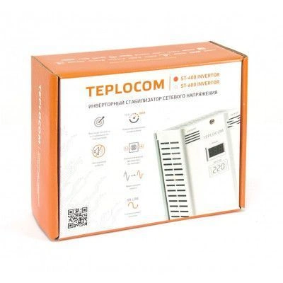 Стабилизатор фазоинверторный ST-400 INVERTOR, 400 ВА TEPLOCOM