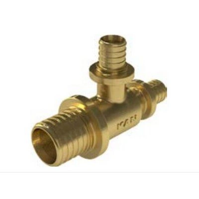 Тройник 32/20/32 латунь UltraLine KAN-therm