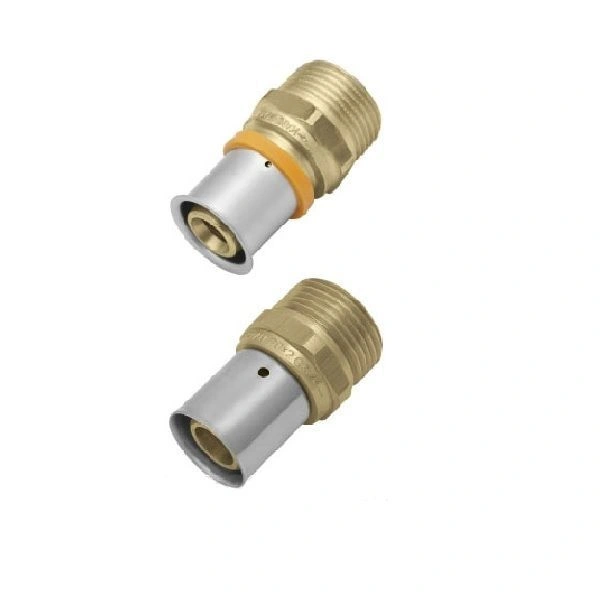 Соединитель 25*2,5 G1/2" НР с пресс-кольцом Press KAN-therm
