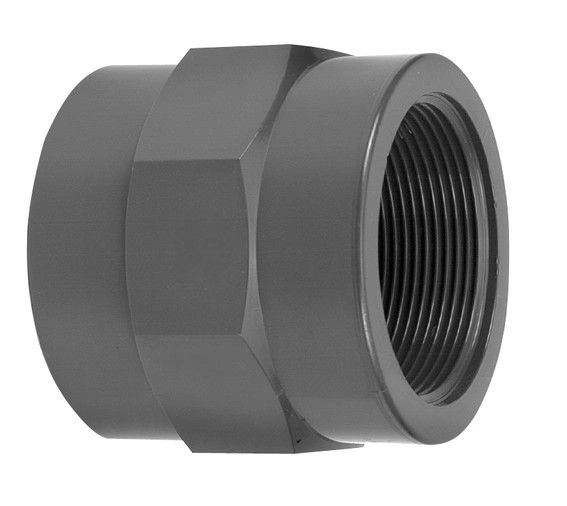 Муфта переходная PN 16 (12х1/4") вн.р. - PVC-U